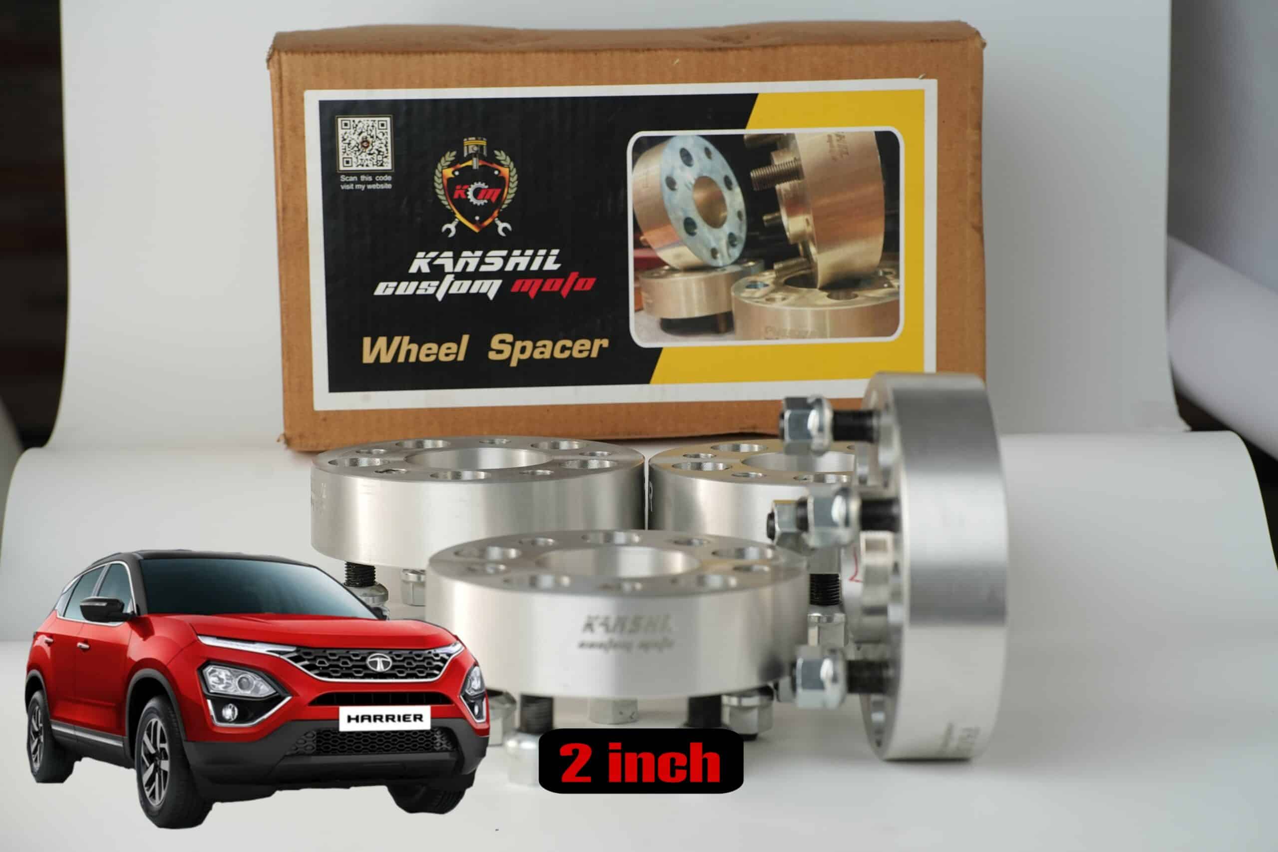 2-Inch Wheel Spacers for Tata Harrier