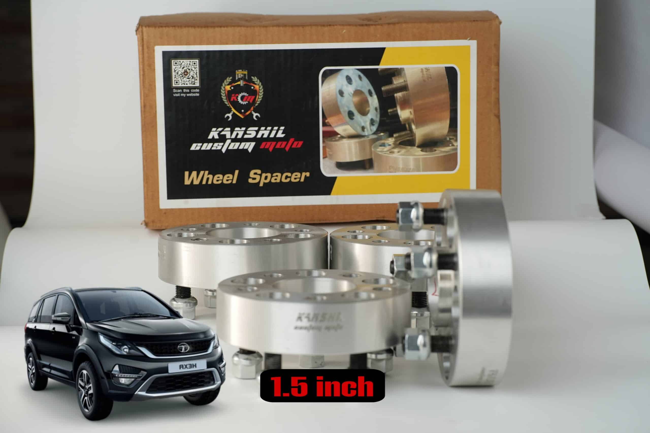 1.5-Inch Wheel Spacers for Tata Hexa