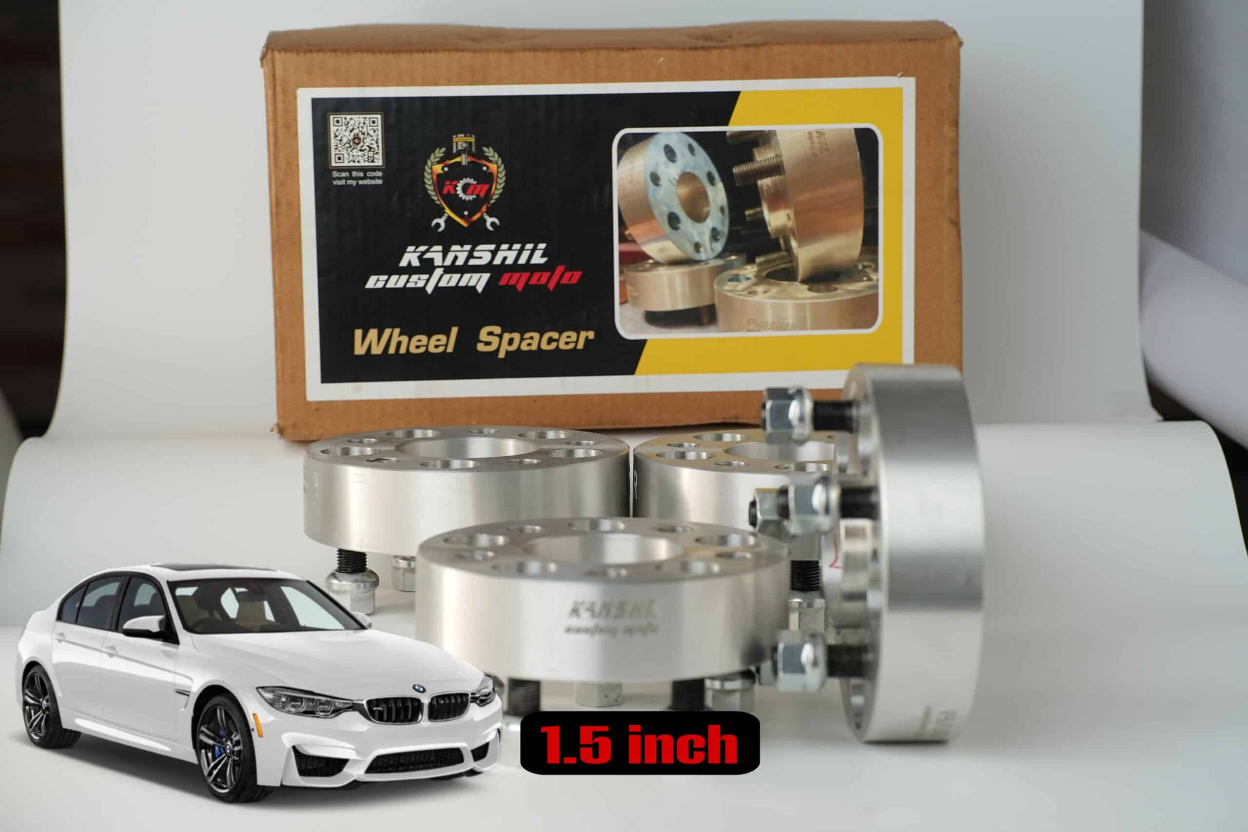 1.5-Inch Wheel Spacers for BMW 320i (2009)
