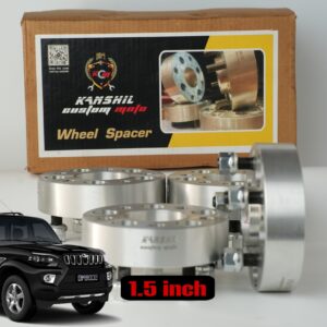 1.5-Inch Wheel Spacers for Mahindra Scorpio S11