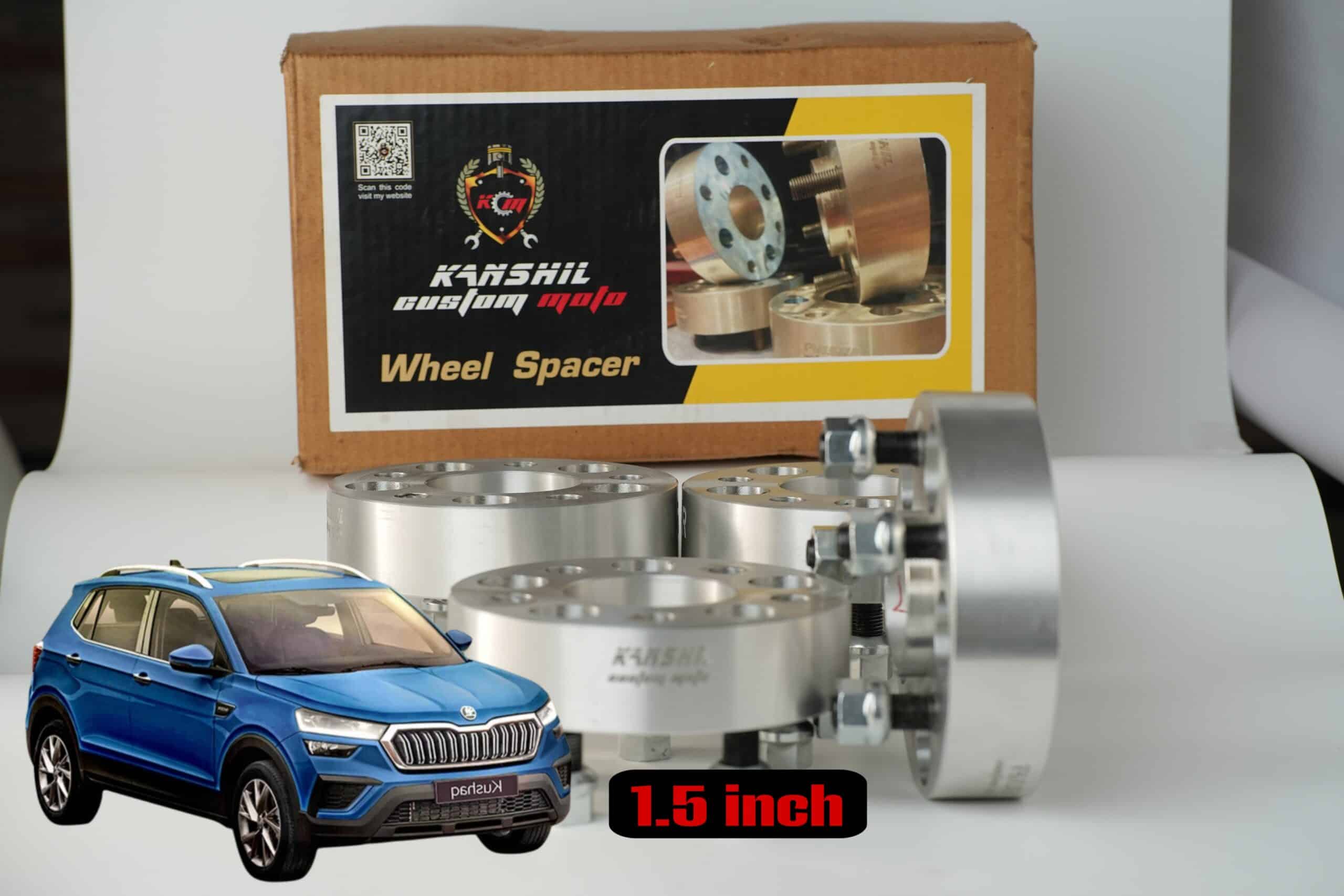 1.5-Inch Wheel Spacers for Skoda Kushaq