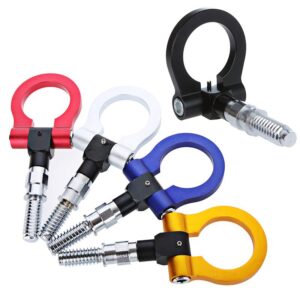 Universal Stylish Metal Towing Hook (Front/Rear)