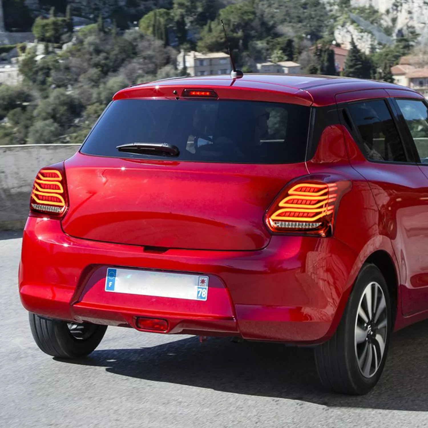 Mercedes-Style LED Tail Lights for Maruti Suzuki Swift