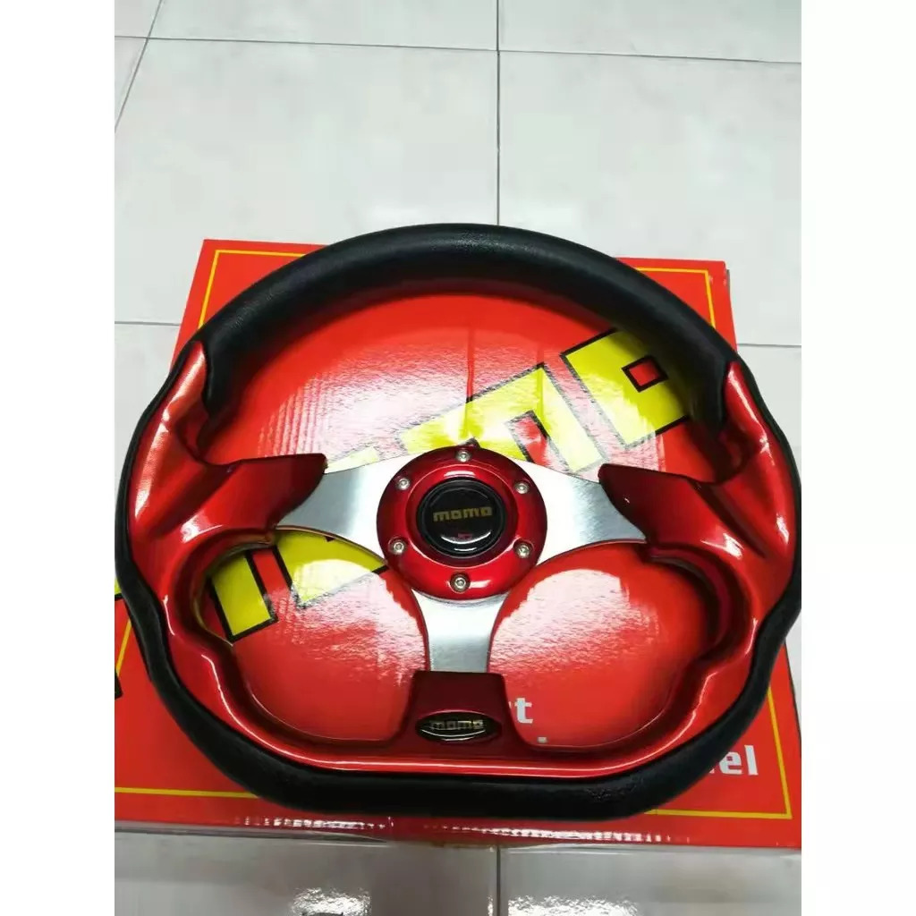 MOMO Flat Bottom Steering Wheel – Universal Sport Steering