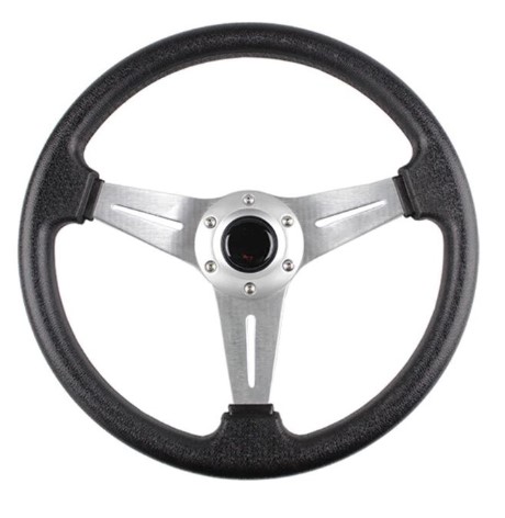 MOMO Vintage Style Steering Wheel SILVER – Classic Retro Design