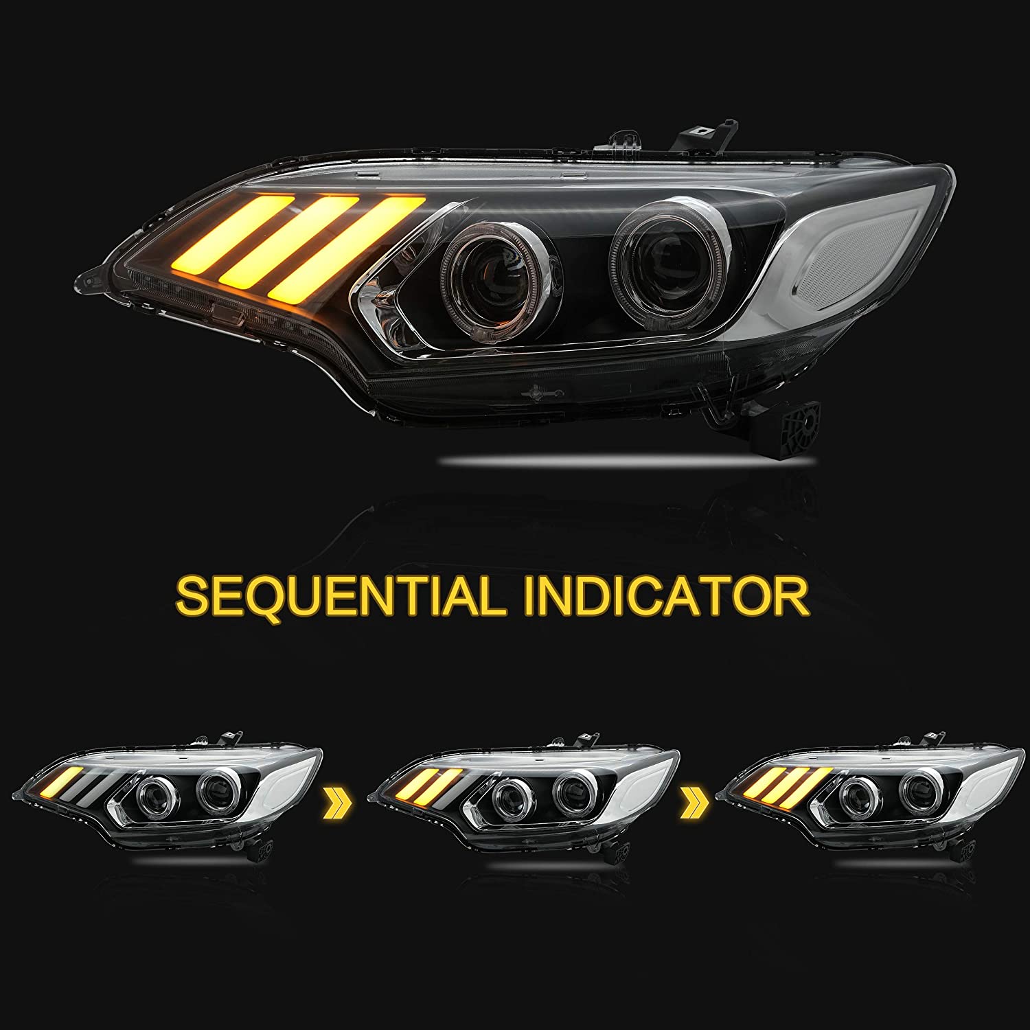 LED Headlights for Honda Jazz - Image 4