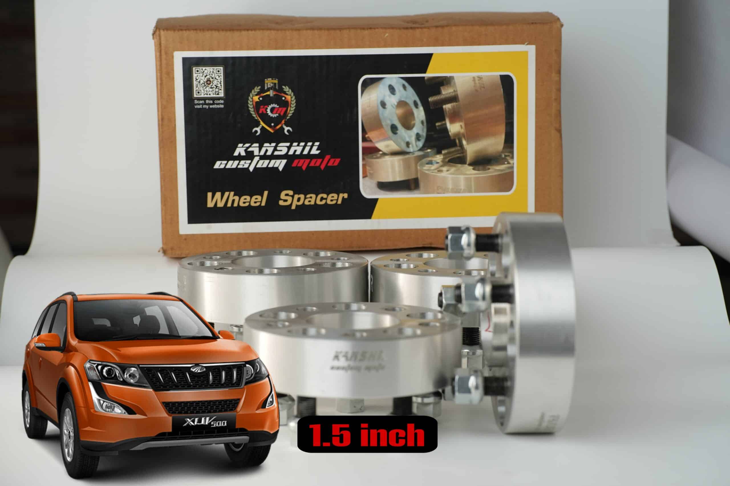 1.5-Inch Wheel Spacers for Mahindra XUV500