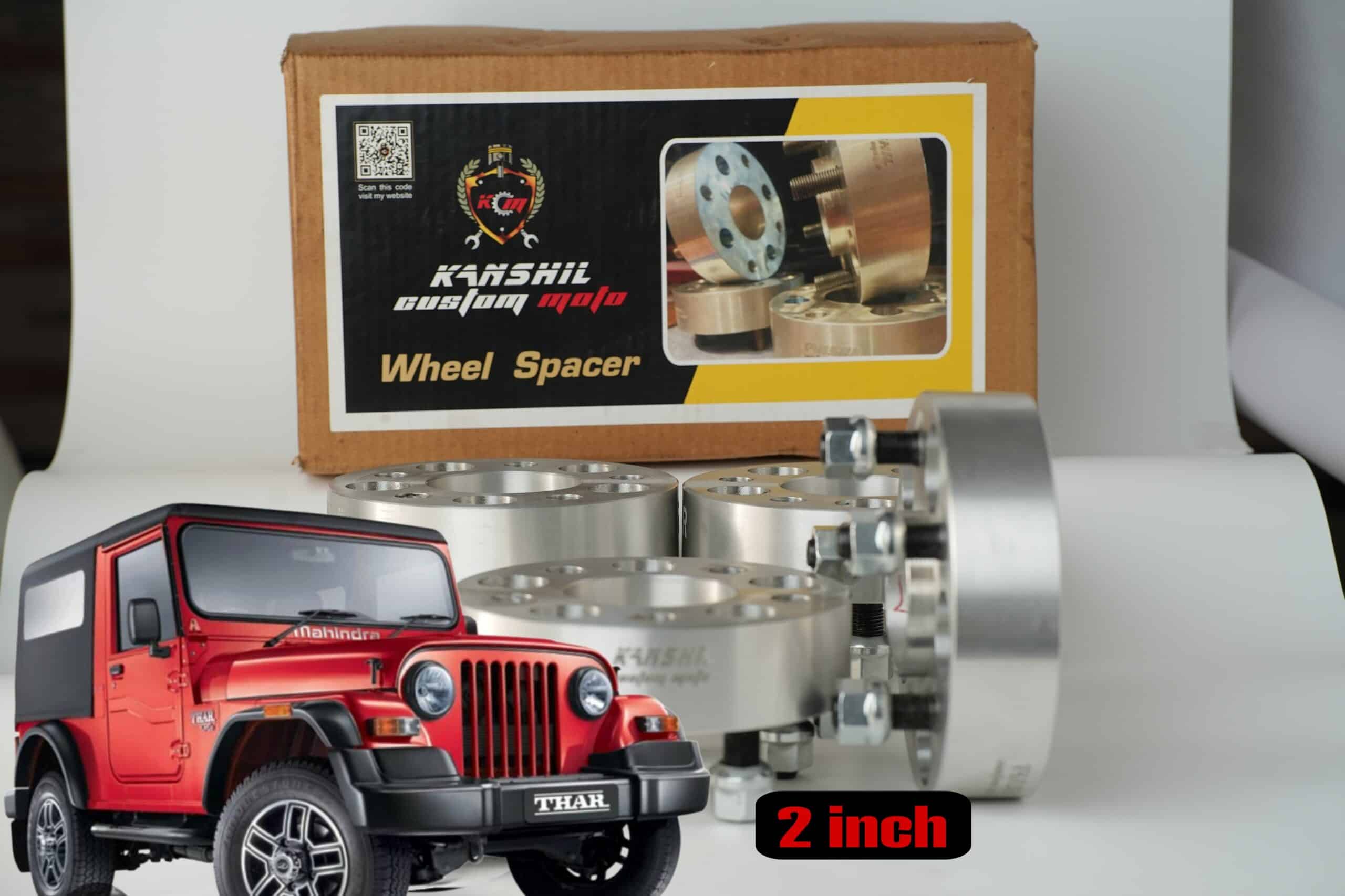 Thar CRDe Wheel Spacers 2 inch