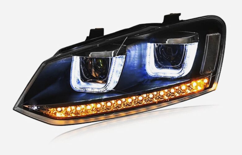 Volkswagen Polo Aggressive Style Full LED Headlight Assembly