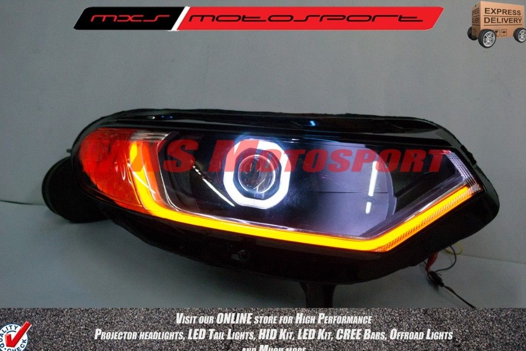 Ford EcoSport LED Headlight Assembly with Projector