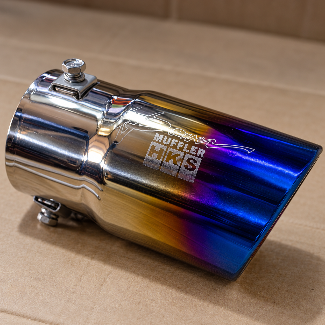 HKS Round Single Exhaust Tip