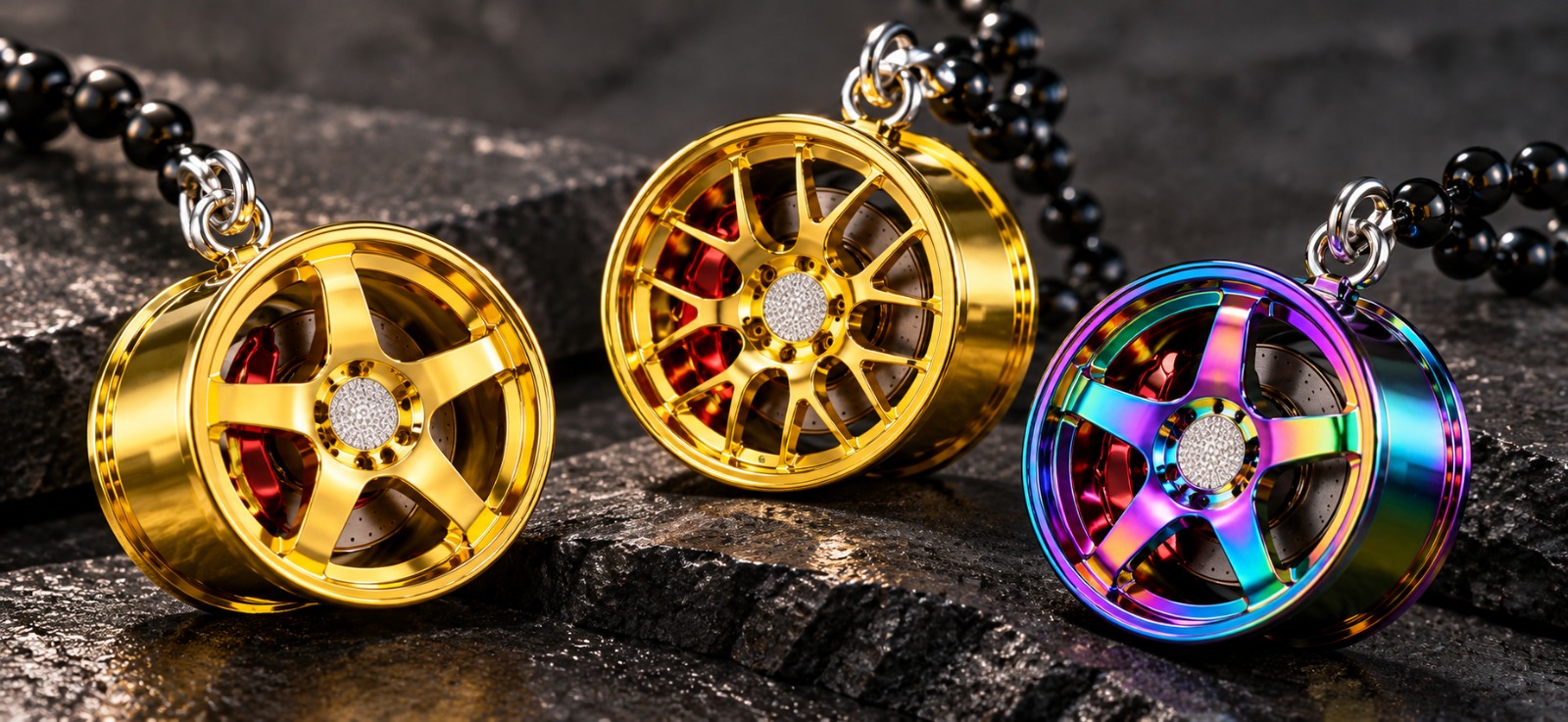 Megwheel Mirror Hanger Keychains - Image 2