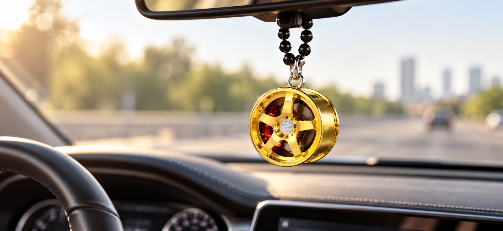 Megwheel Mirror Hanger Keychains