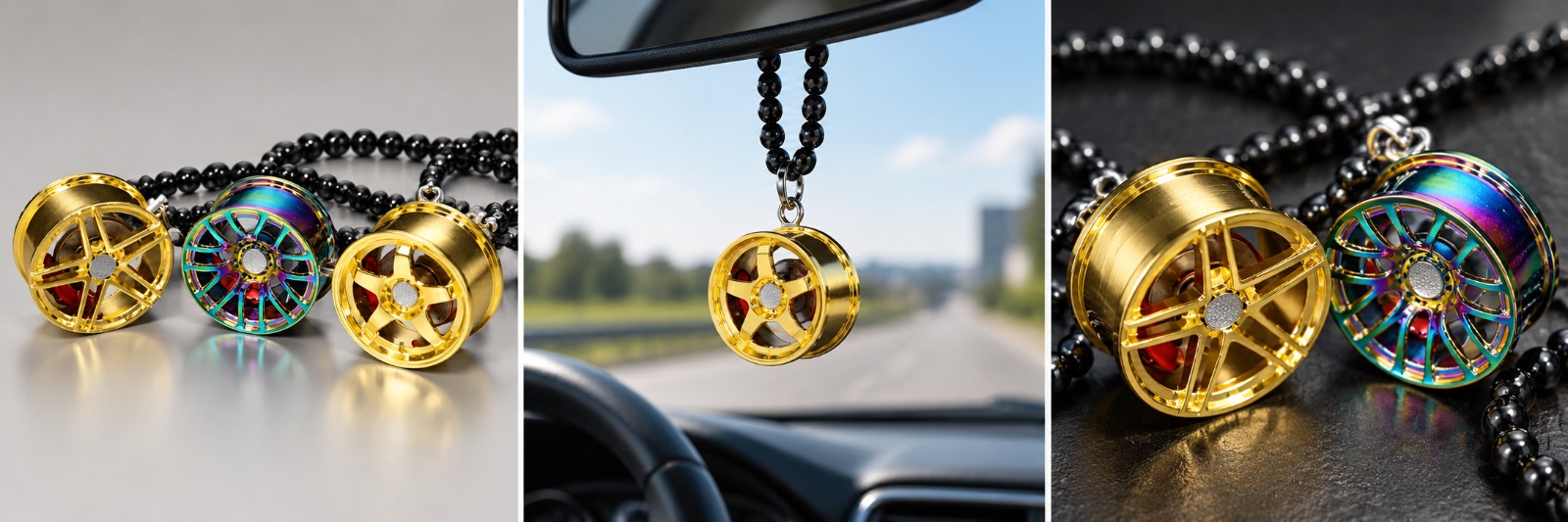 Megwheel Mirror Hanger Keychains - Image 3